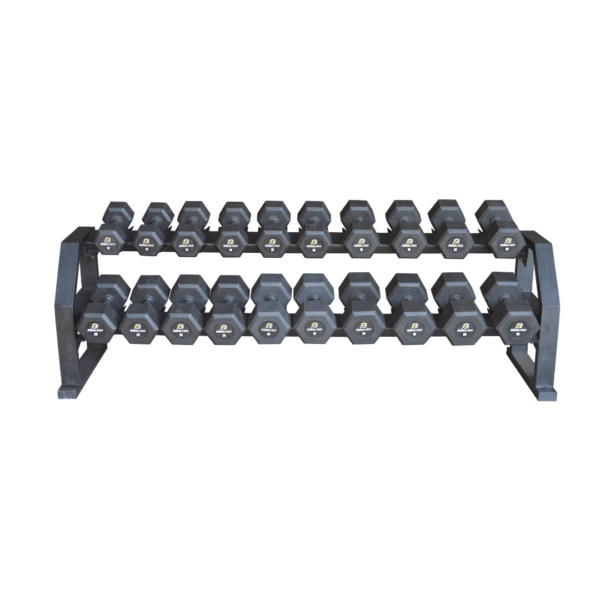 Suporte Desmontado Para Dumbbell Sextavado